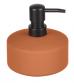 Wenko Avellino keramik s�bedispenser - Terracotta