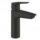 Grohe Start M h�ndvaskarmatur m/koldstart og push-open bundventil - Mat sort