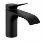 hansgrohe Vivenis 80 h�ndvaskarmatur m/l�ft-op bundventil - Mat sort