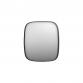 Sanibell Ink SP29 superellipse spejl m/ramme 60 x 60 cm - B�rstet gunmetal