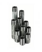 Galvaniseret nippelrør - 10 stk assorterede længder - 1/2