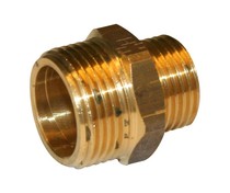 Br.Nipp 1/2 - 3/8 Messing