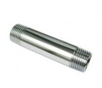 Forkromet nippelrør 1/2