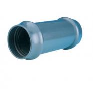 Wavin 90 mm PVC-skydemuffe, gr�, PN10