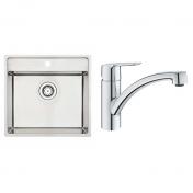 Lavabo Nexus 60 k�kkenvask M/Grohe start k�kkenarmatur