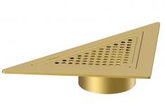 Bl�cher TRIO overdel - B�rstet messing