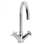 Toni krydsgreb k�kkenbatteri m/u-tud - Krom