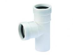 Afl&oslash;bsgrenr&oslash;r 40/40 mm hvid - 87,5gr