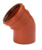 Uponor 110 mm 45 gr. PP-kloakb�jning