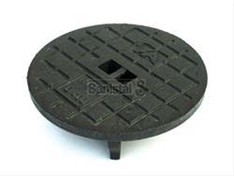 Ulefos NV 315 mm d�ksel uden pakning og l�s, 40 t, GG