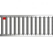 ACO spalterist til Self/Hexaline i rustfrit st�l - 1,5 t - 500 mm