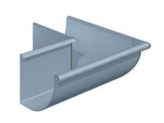 Rheinzink udv.gering 0,3x333 mm 1/4-rund. Til lodning. prePatina ECO ZINC blaugrau