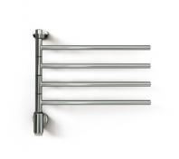 Kriss Flex 1 Håndklædetørrer m/4 arme - 55x51 cm - Krom