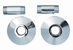 Str&oslash;mberg tilslutningss&aelig;t TS7 65mm - Krom