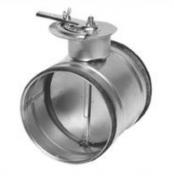 Lindab Spjæld afspærringstæt håndtag DTMU 100