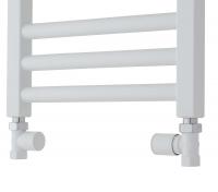 TVS lige ventils&aelig;t type 110 vendbart - Hvid