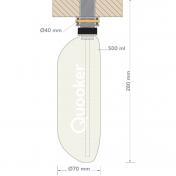 Quooker beholder til s�bedispenser - Ny type