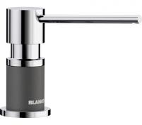 Blanco LATO s&aelig;bedispenser - Klippegr&aring;/krom