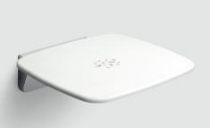 Hefe v�gh�ngt klaps�de hvid/krom