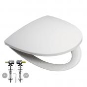 Ifö Sign Art topmonteret toiletsæde m/soft close - Hvid