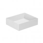 Lavabo Elegance SQ 45 fritstående bowlevask - Uden overløb