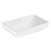 Grohe Euro 60 fritstående bowlevask - Med overløb - HyperClean