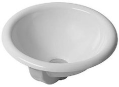 Duravit Architec �47 h�ndvask t/nedf�ldning - Uden hanehul