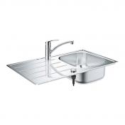 Grohe K200 k�kkenvask inkl. Eurosmart k�kkenarmatur