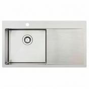 Lavabo Kubus 900 soft k�kkenvask - Venstre