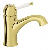 Damixa Tradition 1 grebs h�ndvaskarmatur u/bundventil - Poleret messing