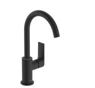 Hansgrohe Rebris E 210 h�ndvaskarmatur m/bundventil - Mat sort