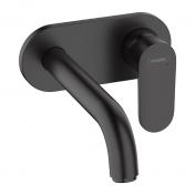 hansgrohe Vernis Blend håndvaskarmatur t/indbygning 207 mm - Mat sort