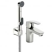 Oras Safira 1008F håndvaskarmatur m/Bidetta håndbruser og løft-op ventil - Krom