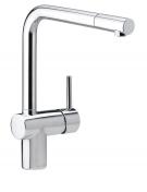 Damixa Osier køkkenbatteri m/L- tud og udtræk - Krom