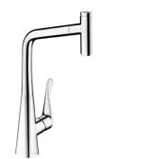 Hansgrohe Metris Select 320 k�kkenarmatur m/udtr�k - Krom