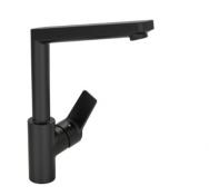 Oras Twista k�kkenarmatur m/svingtud - Mat sort
