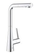 Grohe Zedra k�kkenarmatur m/udtr�k - Krom
