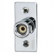 Mora vægplade f aftapsventil g½ ind for pex-rør ø15 mm, 110x46