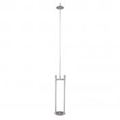 Frostline Eqi fritst�ende udebruser inkl. br�nd - Rustfrit st�l