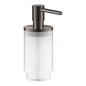 Grohe Selection s�bedispenser - Poleret hard graphite