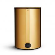 Unidrain Reframe toiletspand m/pedal - B&oslash;rstet messing