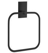 Beslagsboden h�ndkl�dering, kantet - Selvkl�bende - Mat sort