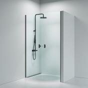 Str�mberg Noma 30 dobbelt svingd�r - Skr�ddersyet - Mat sort