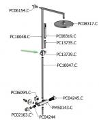 Cass�e glider til LA93 - sort