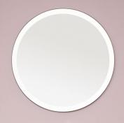 Cass�e Pisa rundt spejl med LEDlys og sort ramme - �80