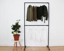 Simple Racks Tribeca fritst�ende t�jstativ - 63 x 50 CM