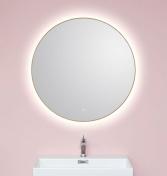 Cass�e Toscana spejl m/messing ramme, backlight og varme �90