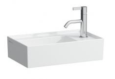 Laufen Kartell 46 h�ndvask t/v�g eller m�bel - 1 hanehul til h�jre - Uden overl�b