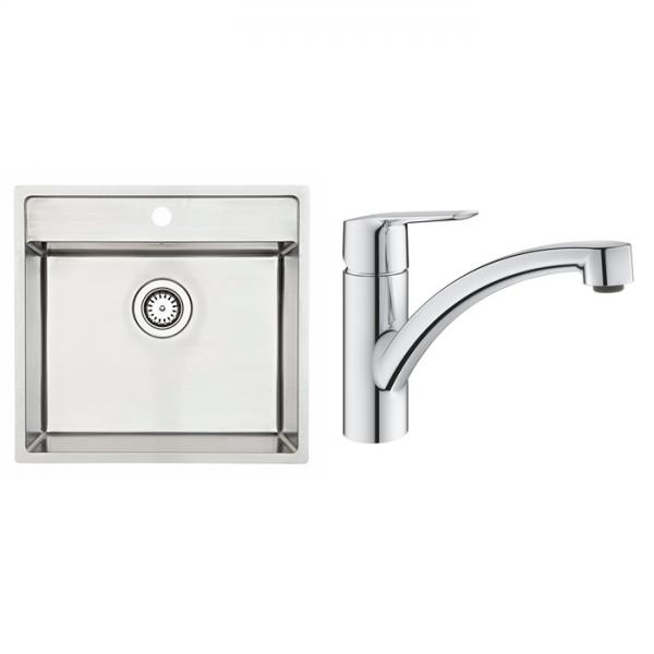 Lavabo Nexus 50 køkkenvask M/Grohe start køkkenarmatur Lavabo Nexus 50 køkkenvask M/Grohe start køkkenarmatur