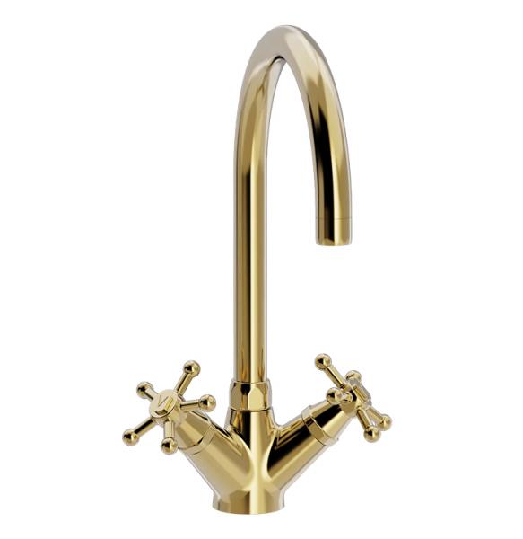 Toni Christiansborg køkkenarmatur Ø200 - Messing Toni Christiansborg køkkenarmatur Ø200 - Messing